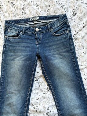 Reign Women's Blue Boot Cut Jeans
